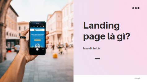 Landing page là gì